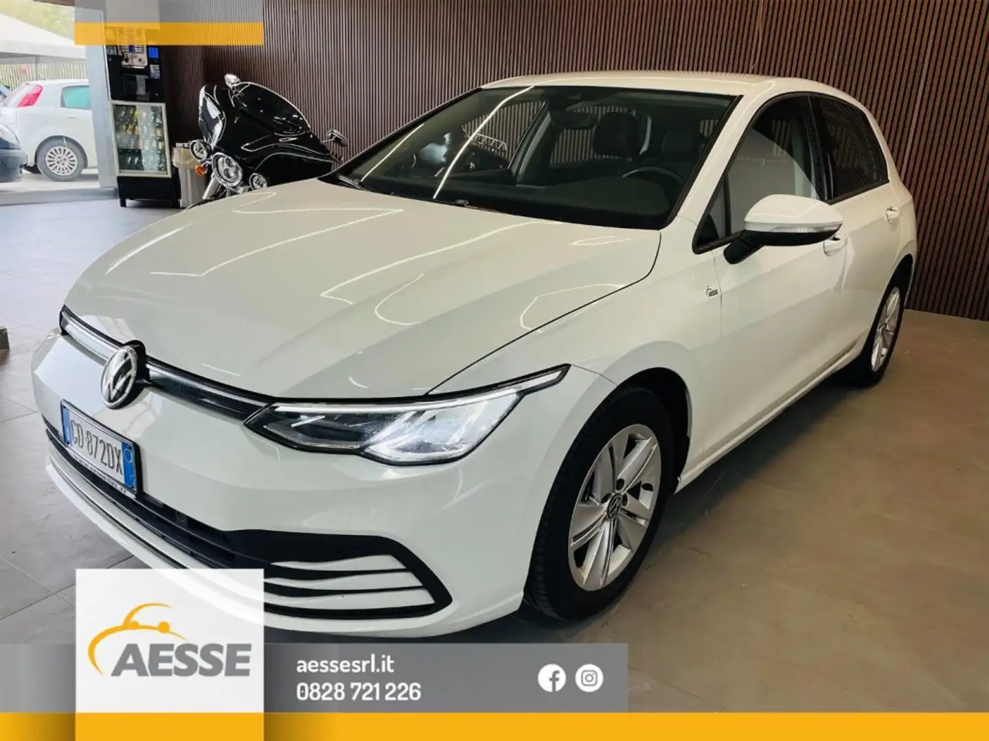 Volkswagen Golf 2.0 TDI 115 CV SCR Life Bianco - 1