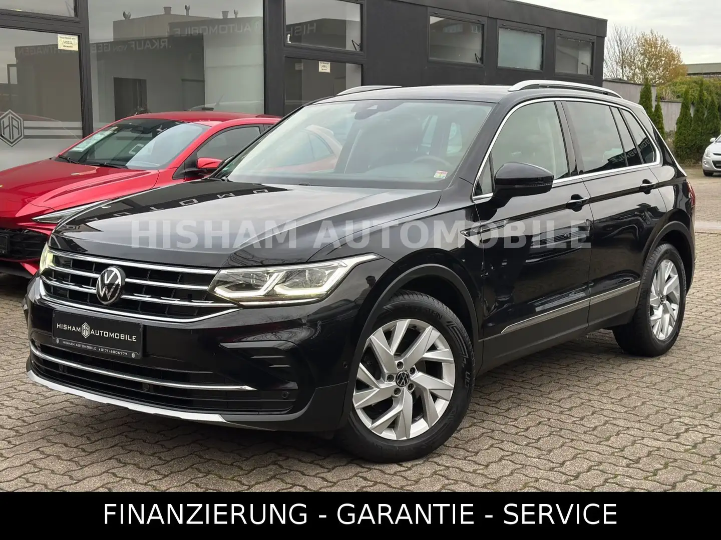 Volkswagen Tiguan Elegance 2,0TDI ACC/LED/NAVI/TOTW/AHK/SHZ Noir - 1