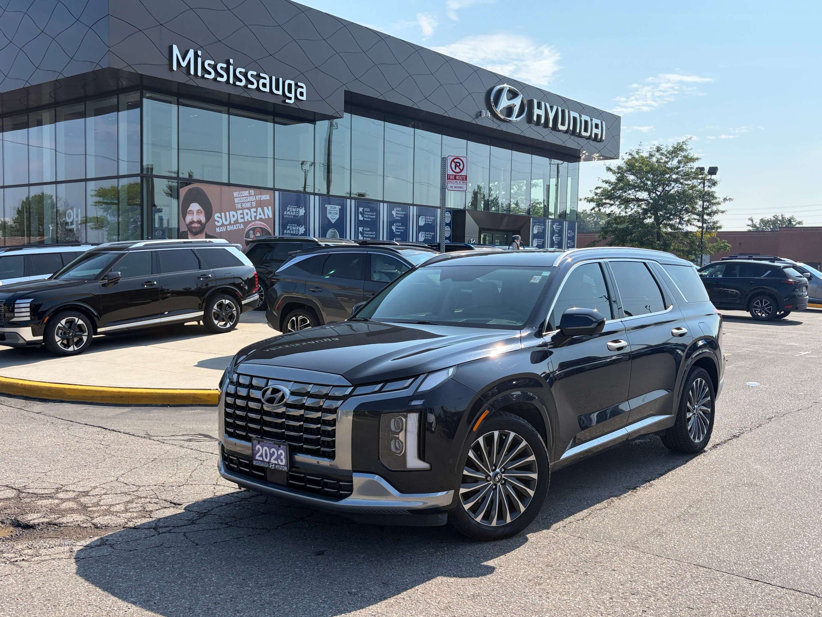 Blue 2023 Hyundai Palisade SUV / Crossover  Automatic