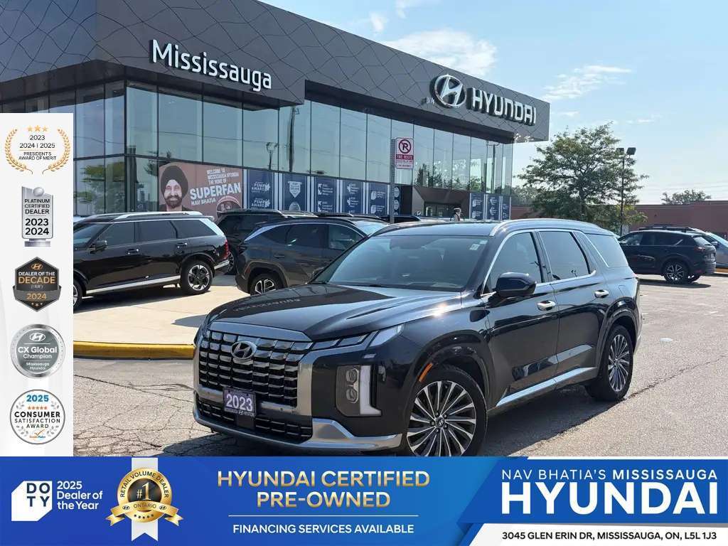Blue 2023 Hyundai Palisade SUV / Crossover  Automatic