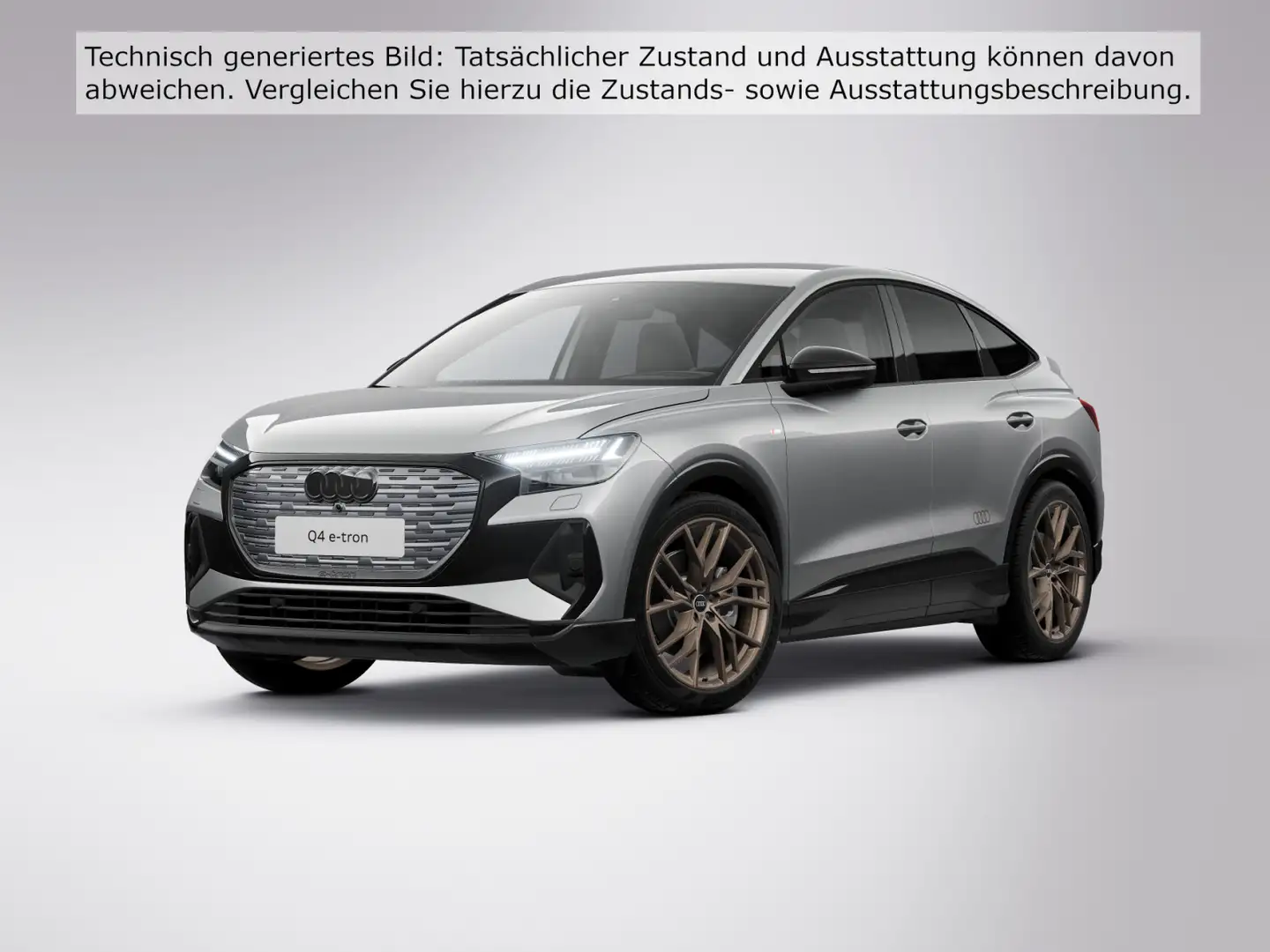 Audi Q4 e-tron Q4 Sportback 40 e-tron edition one AHK HUD 21" Grau - 2