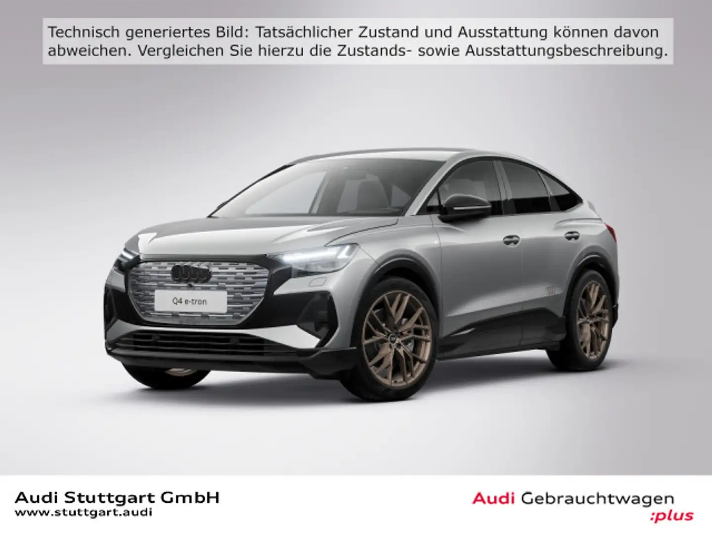 Audi Q4 e-tron Q4 Sportback 40 e-tron edition one AHK HUD 21" Grau - 1