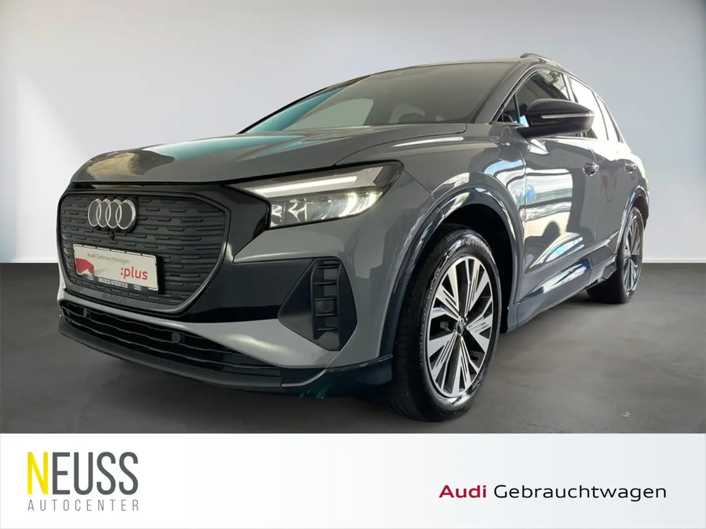 Audi Q4 e-tron 40 PANO+AHK+ACC+NAVI+LED+RFK+PRIVACY+ Gris - 1