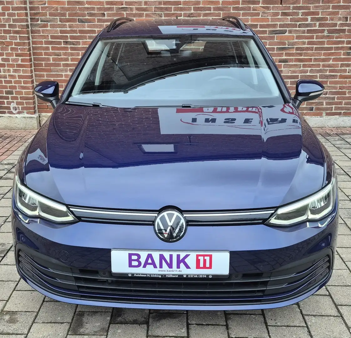 Volkswagen Golf Variant 1.5 Life eTSI ACC/AHK/NAVI/Allwetter Blau - 2