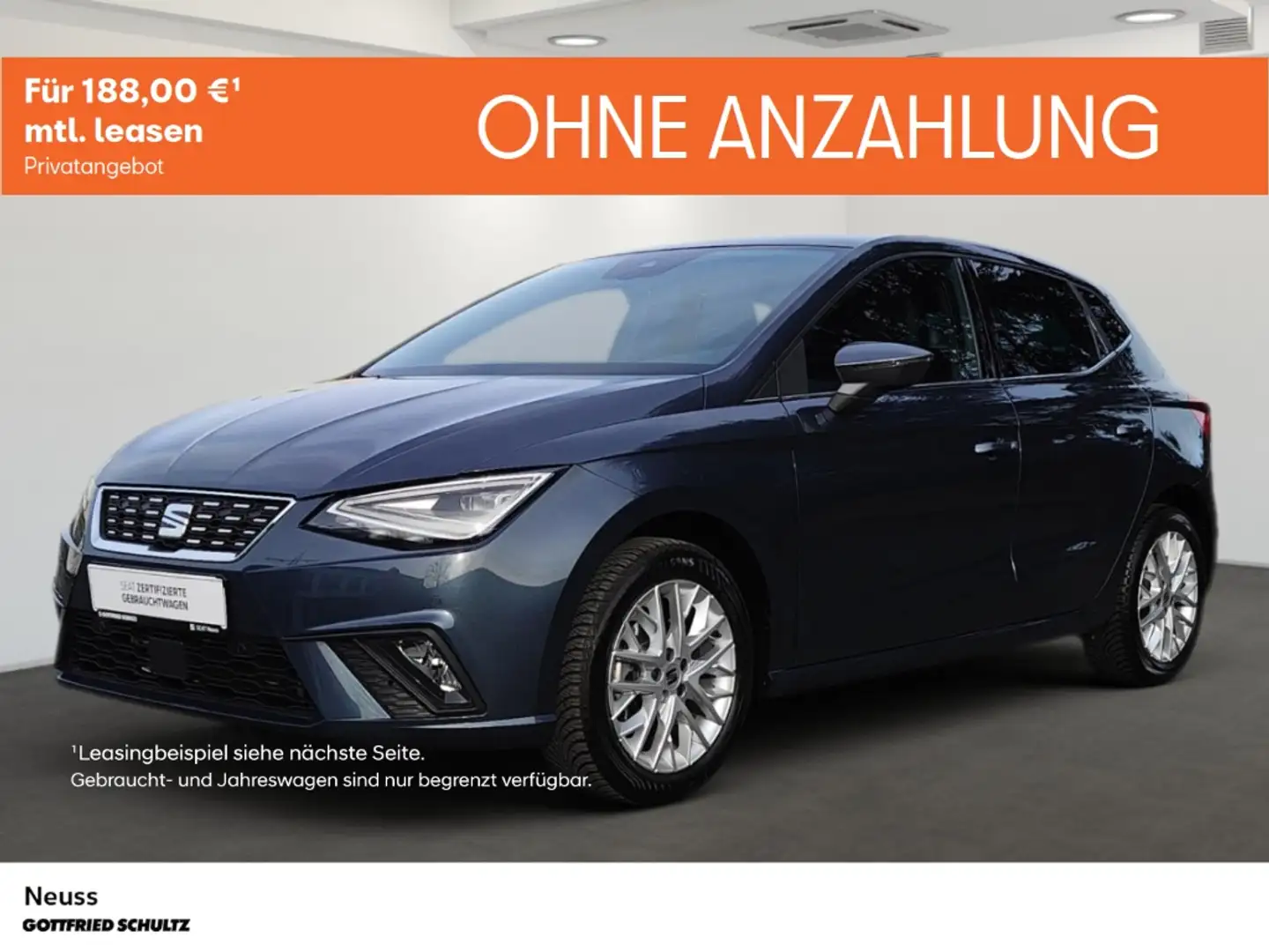 SEAT Ibiza XCELLENCE DSG SITZHEIZUNG EINPARKHILFE NAVI LED Grau - 1
