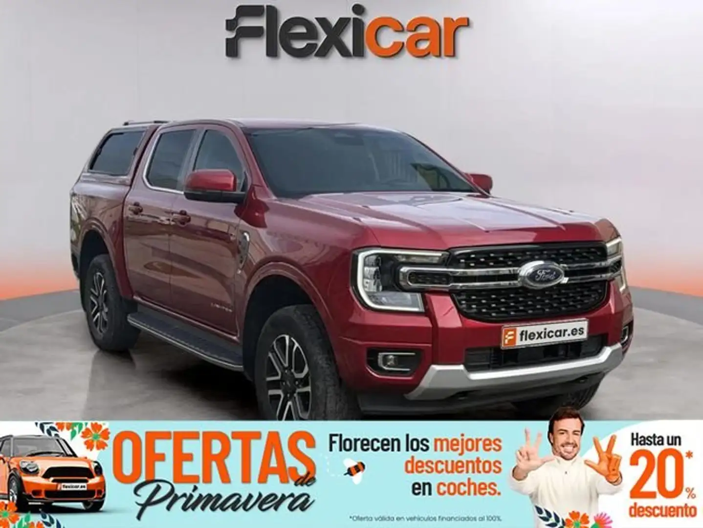 Ford Ranger 2.0 (170cv) Rojo - 1