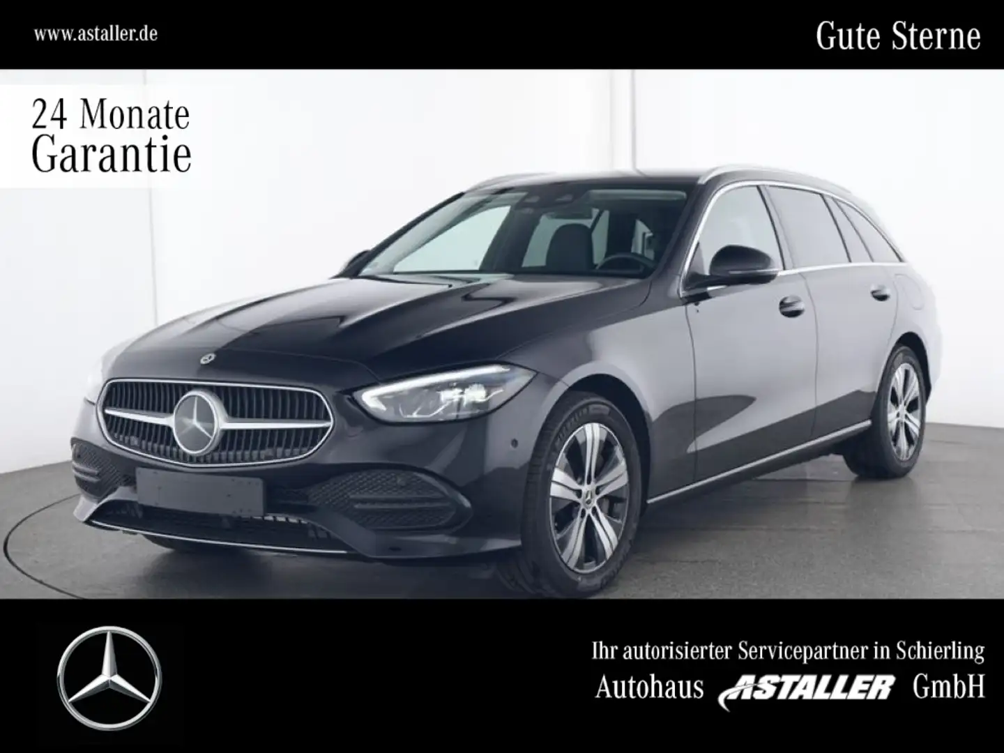 Mercedes-Benz C 300 T e Avantgarde 2x LED+Distro+Park+Kam+Navi Schwarz - 1