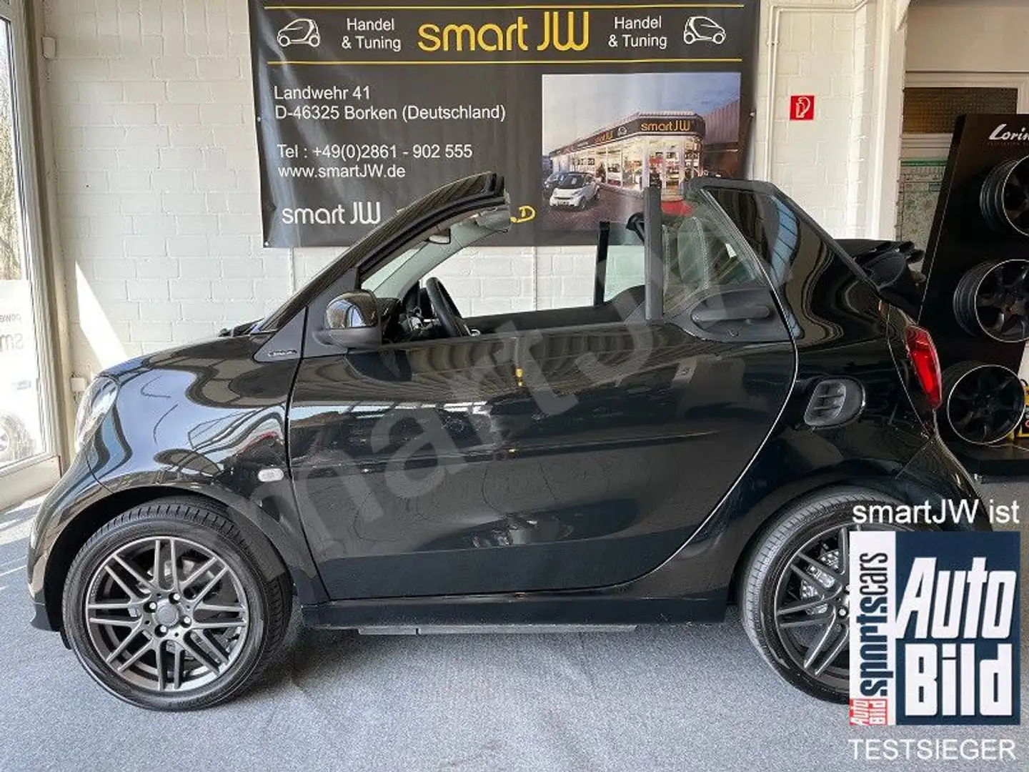 smart forTwo BRABUS Xclusive 109/ 122 PS Navi PDC Kamera Subw Schwarz - 1