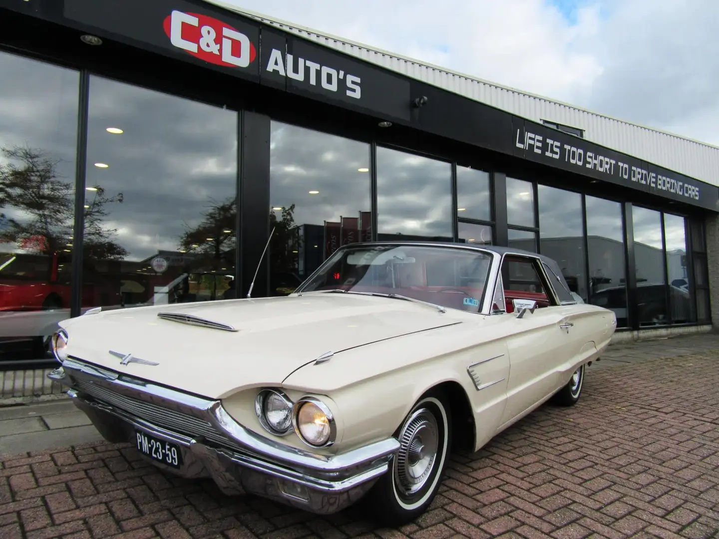 Ford Thunderbird USA 1965 NW INT 390 CU V8 AUT UNIEKE STAAT Blanc - 1