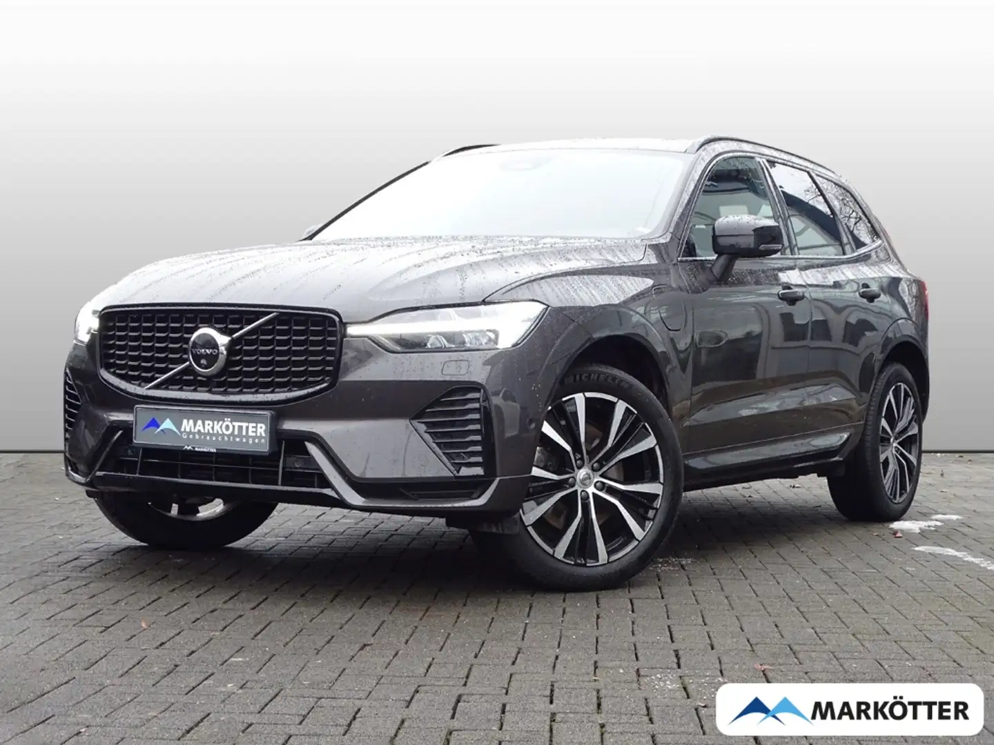 Volvo XC60 R Design Recharge AWD/LED/NAVI/PDC/CAM/ Grau - 1