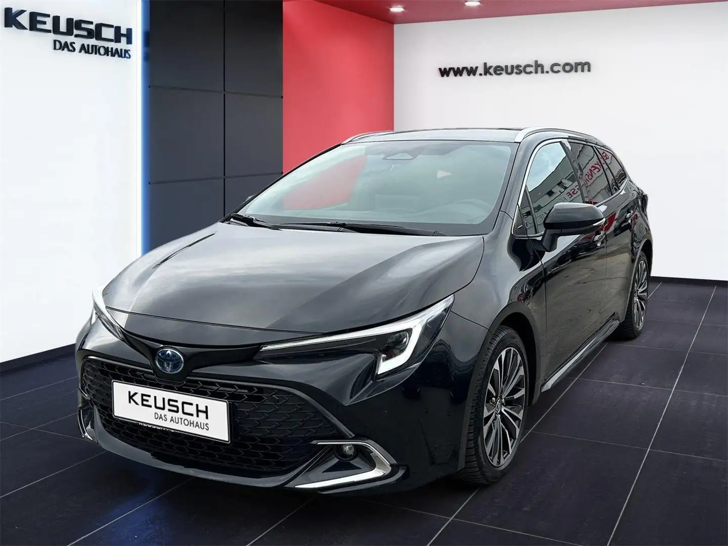 Toyota Corolla 1,8l Hybrid TS Active D. // TOYOTA KEUSCH Schwarz - 1