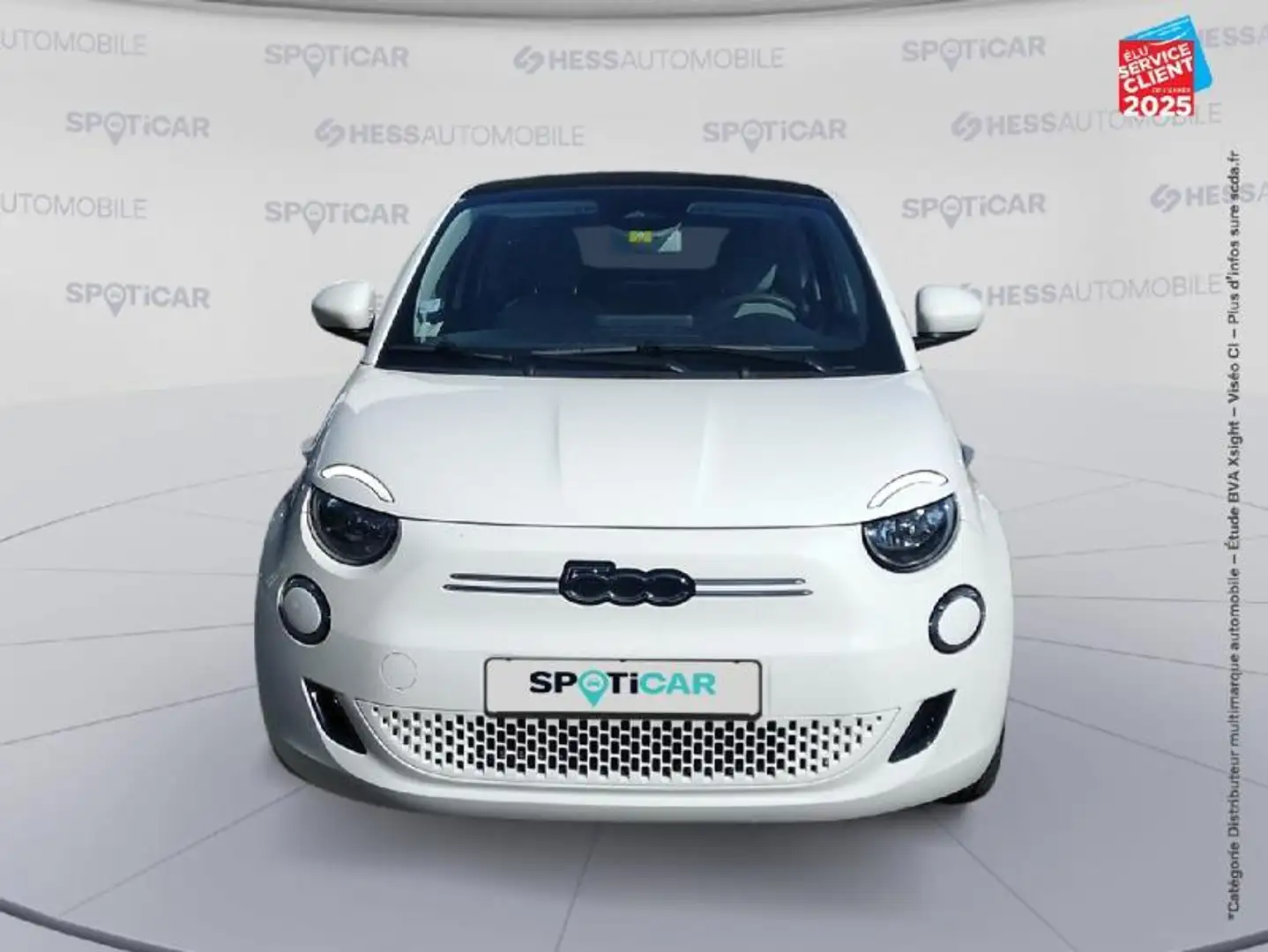 Fiat 500C E 118CH FRANCE EDITION Blanc - 2