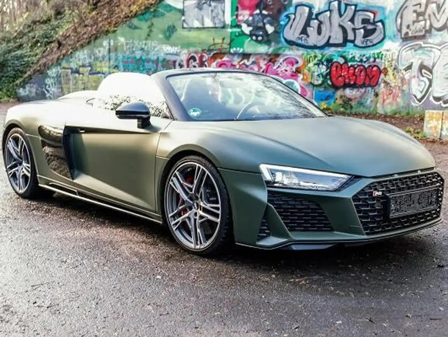 Audi R8 Audi R8 Spyder V10 performance quattro Grün - 1