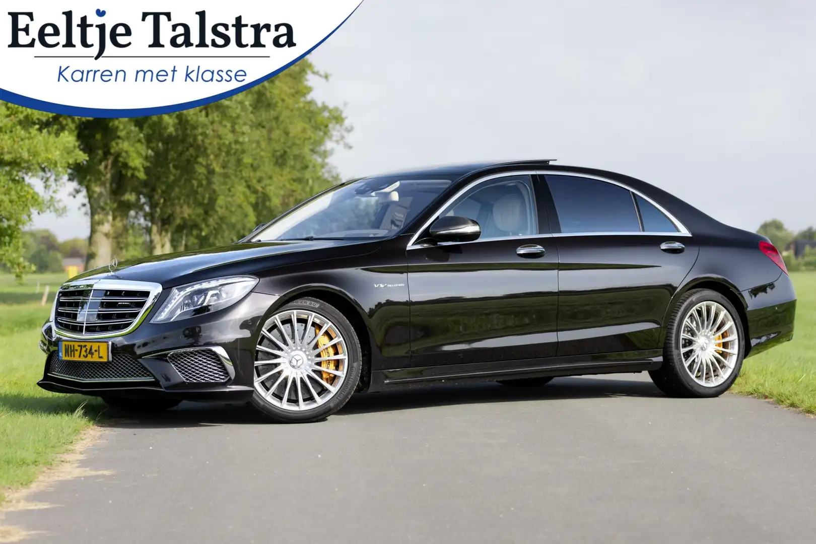 Mercedes-Benz S 65 AMG Lang Negru - 1