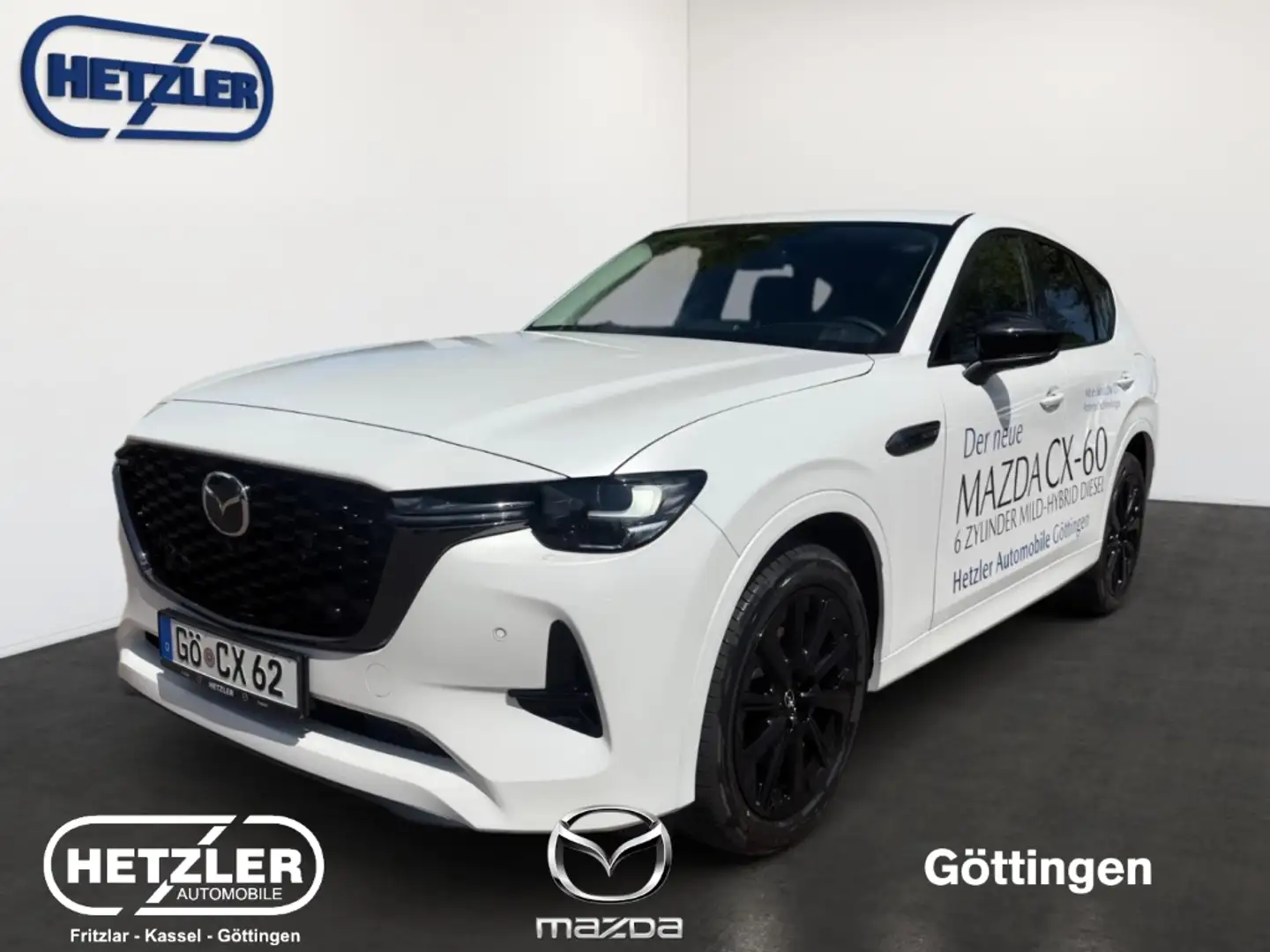 Mazda CX-60 Homura AWD 3.3 e-SKYACTIV-D 254 M-Hybrid EU6e Wit - 1