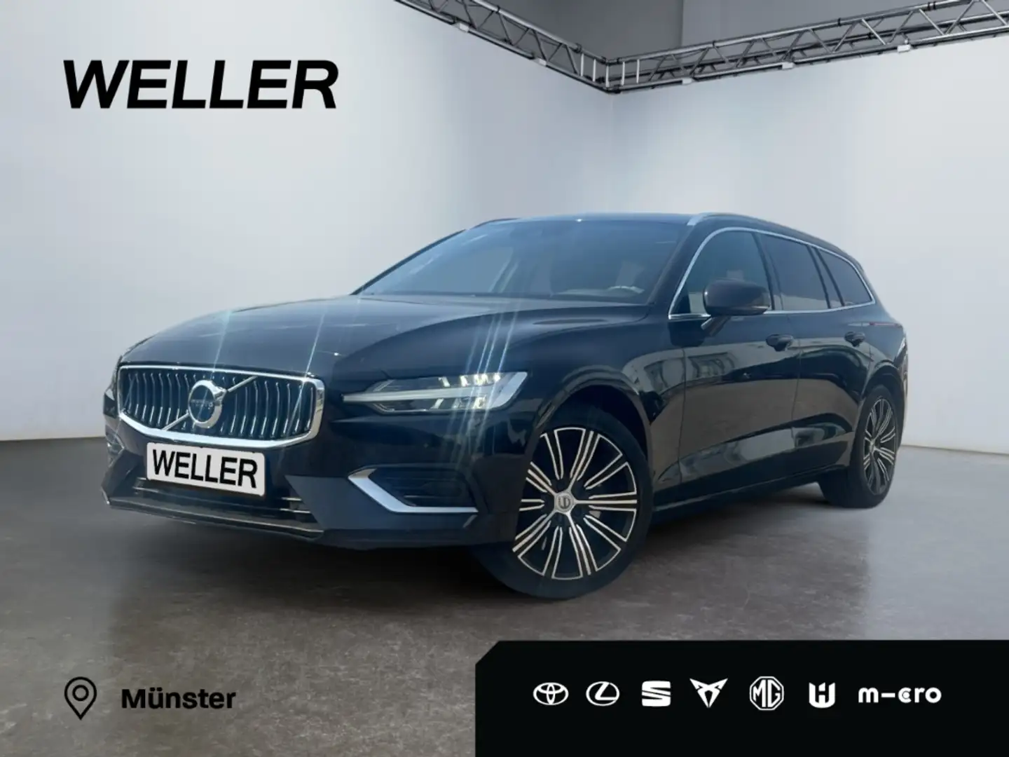 Volvo V60 T6 AWD Geartronic Inscription *LED*Pano*CAM* Schwarz - 1
