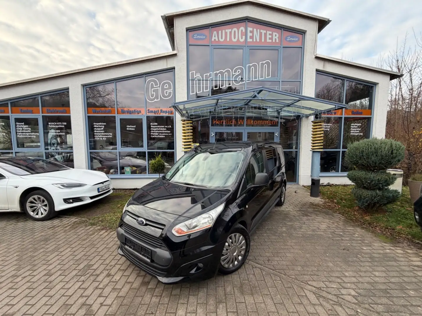 Ford Transit Connect 7 SITZER AUTOMATIK 2 SCHIEBETÜREN Negro - 1