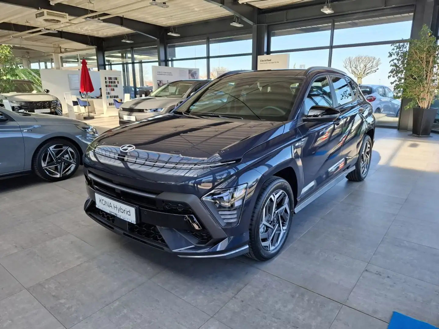 Hyundai KONA 1.6 GDI DCT Hybrid N Line Blau - 2