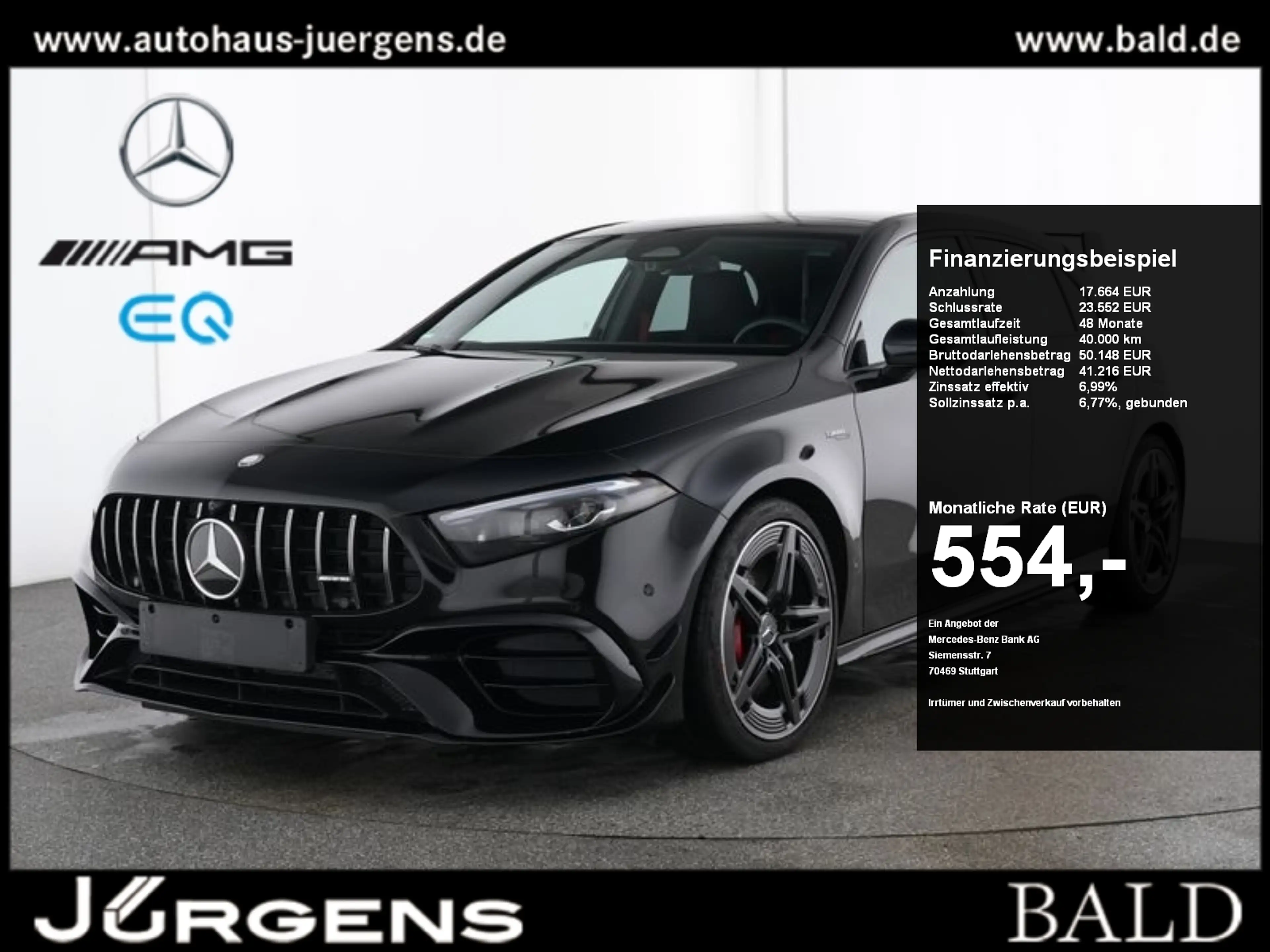 Mercedes-Benz A 45 AMG S 4M+ Prem.Plus/Aero/Pano/Night/360/HUD
