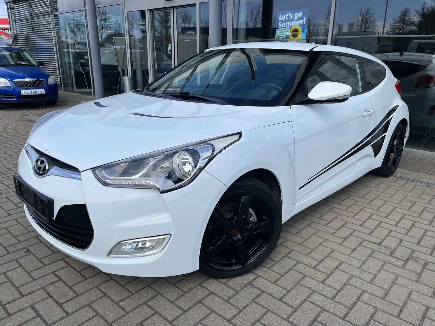 Hyundai VELOSTER Style ALU/KLIMA Alb - 1