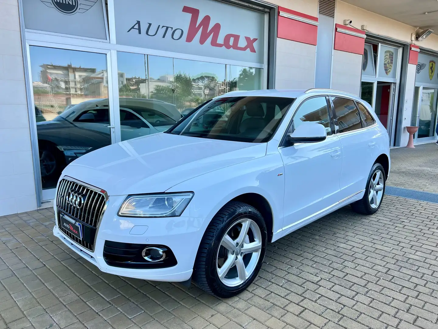 Audi Q5 2.0 tdi S-Line Advanced Plus quattro 177cv Bianco - 1