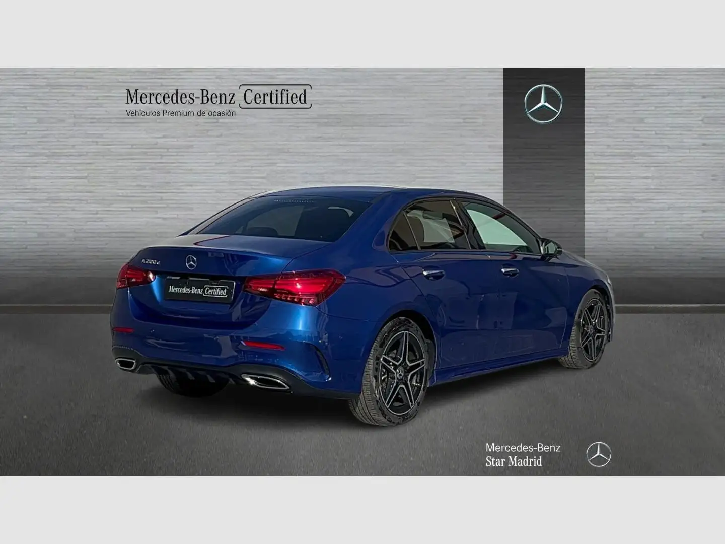 Mercedes-Benz A 200 200d Sedán 8G-DCT Blanco - 2