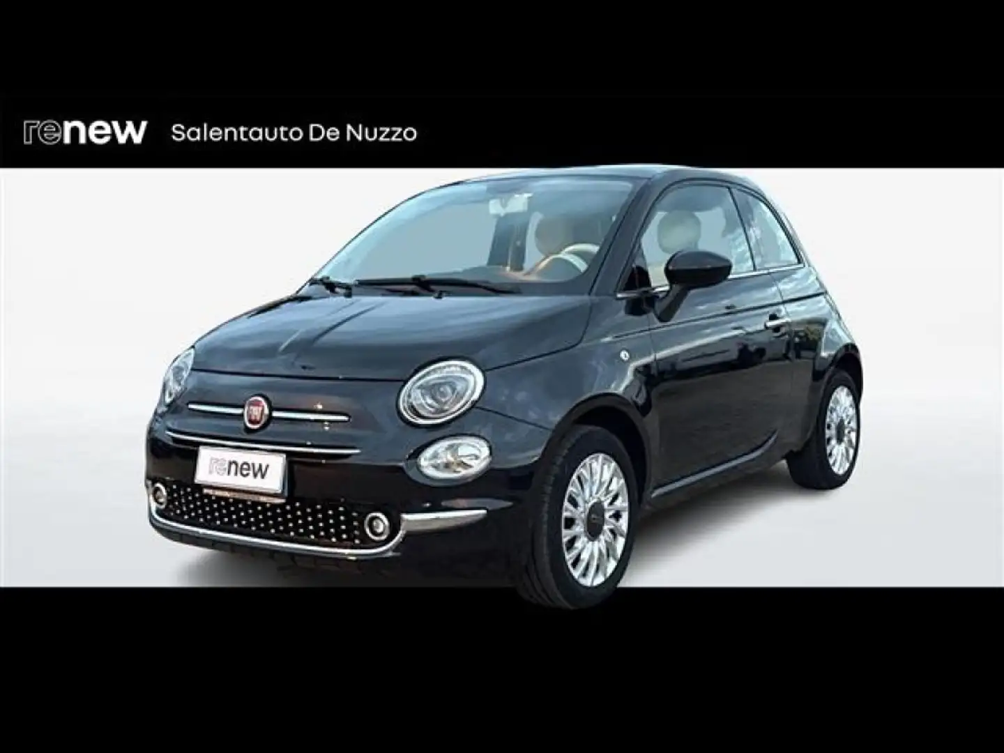 Fiat 500 1.2 69cv Lounge Nero - 1