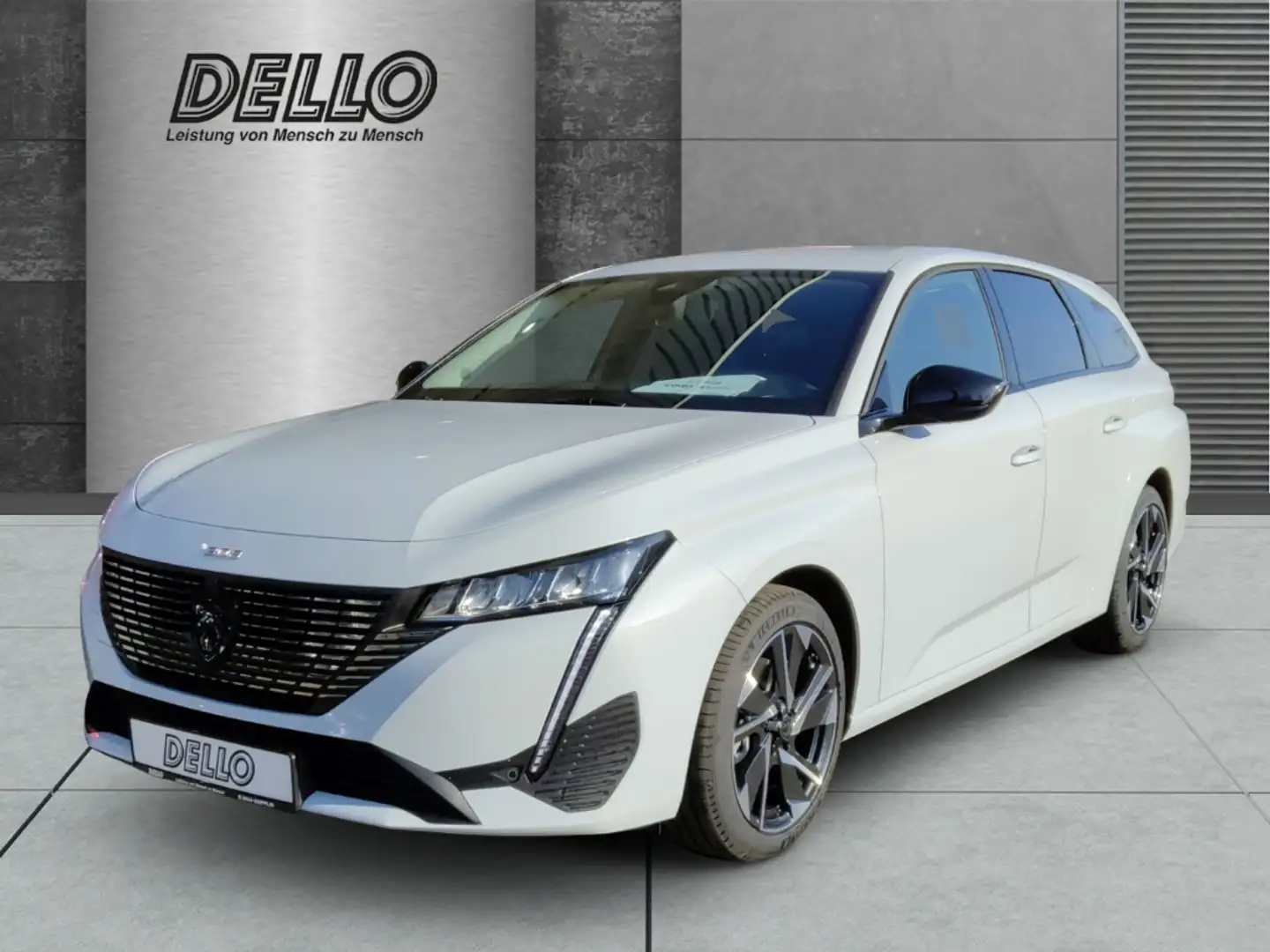 Peugeot 308 SW ALLURE HYBRID AT 360 Kamera LED ACC Apple CarPl Weiß - 1
