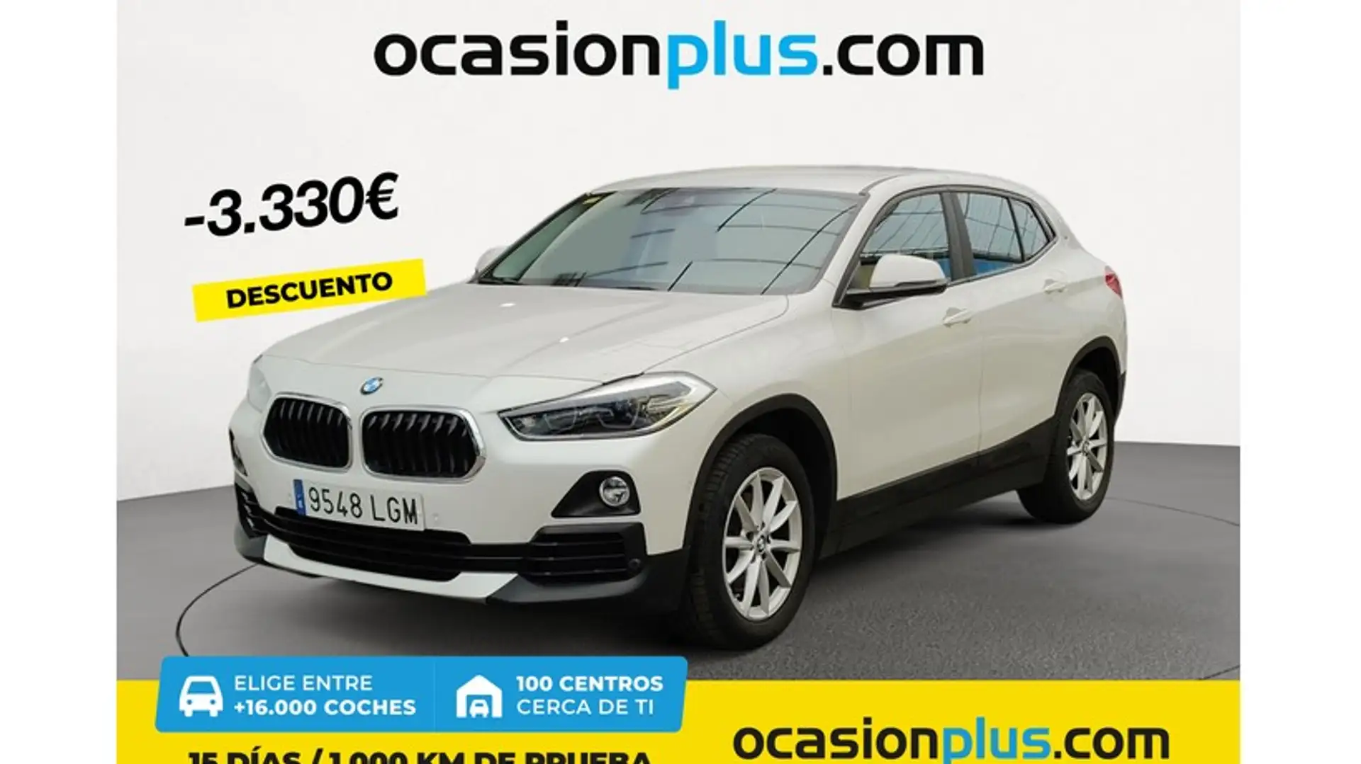 BMW X2 sDrive 18dA Weiß - 1