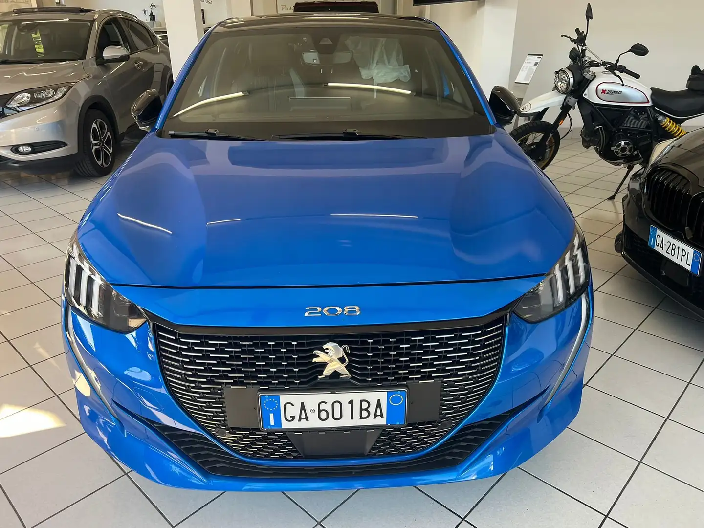 Peugeot 208 208 II 2019 1.2 Puretech GT Line s Argento - 2