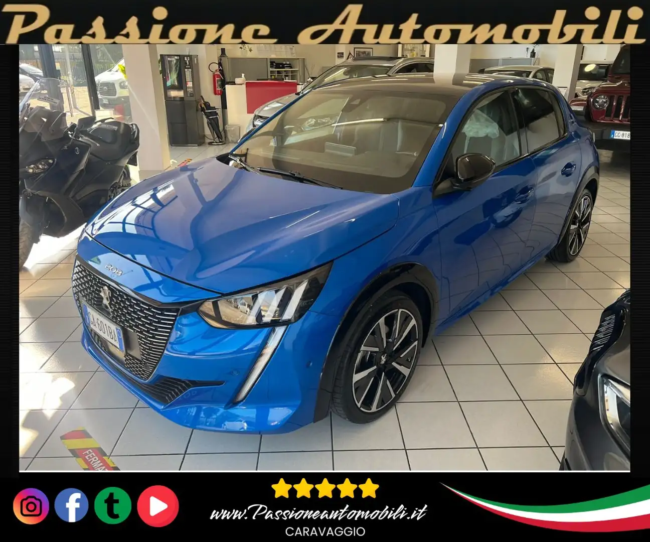 Peugeot 208 208 II 2019 1.2 Puretech GT Line s Argento - 1