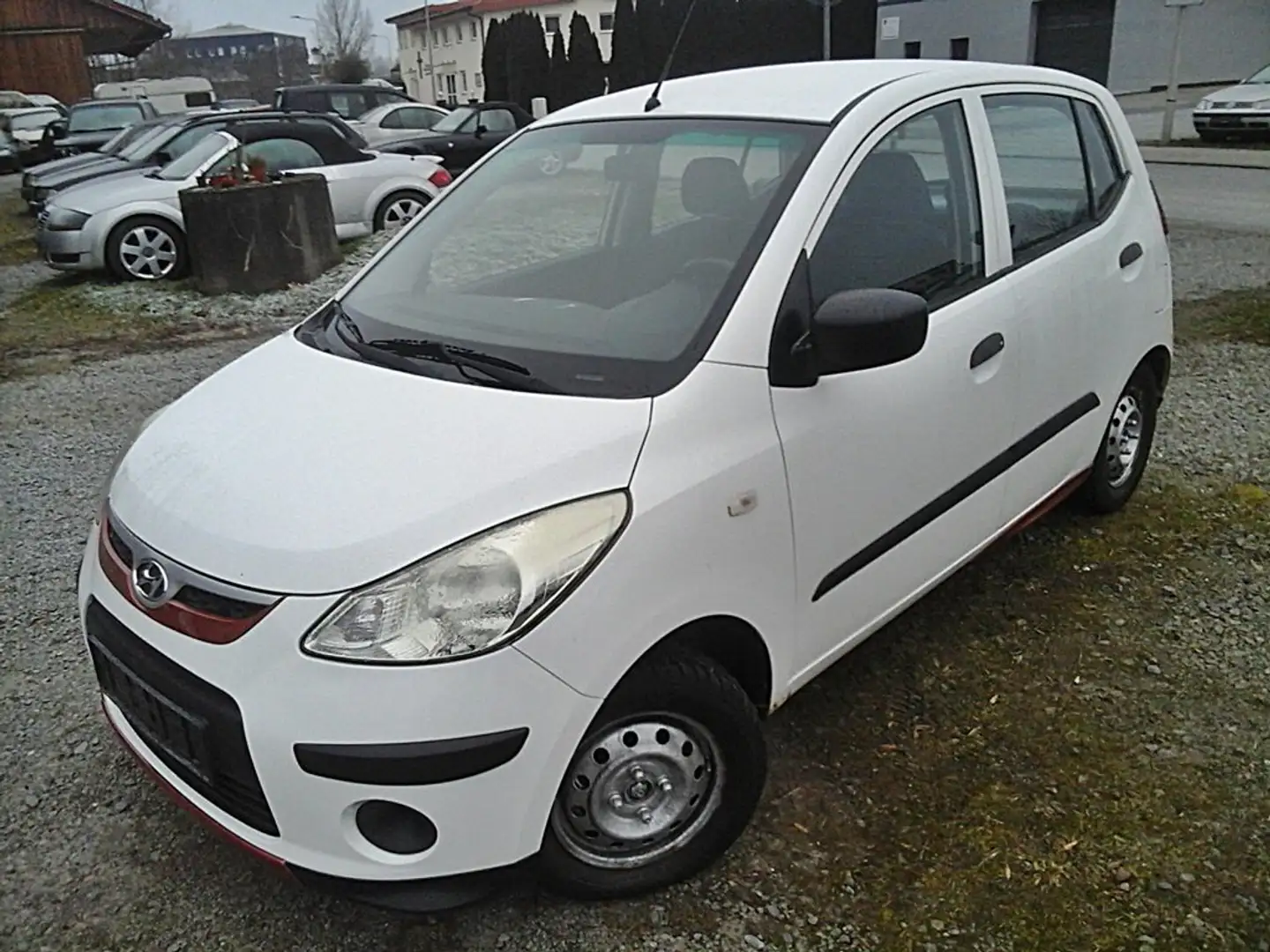 Hyundai i10 Expression/1.Hand/org 90 tkm / 5tg+Klima+ZV/TÜV Weiß - 1