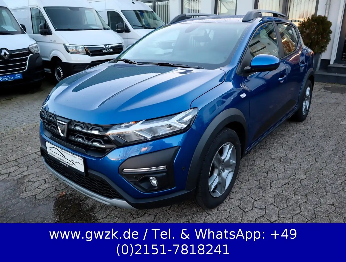 Dacia Sandero III Stepway Comfort LPG/ Navi/PDC/Kamera Blau - 1