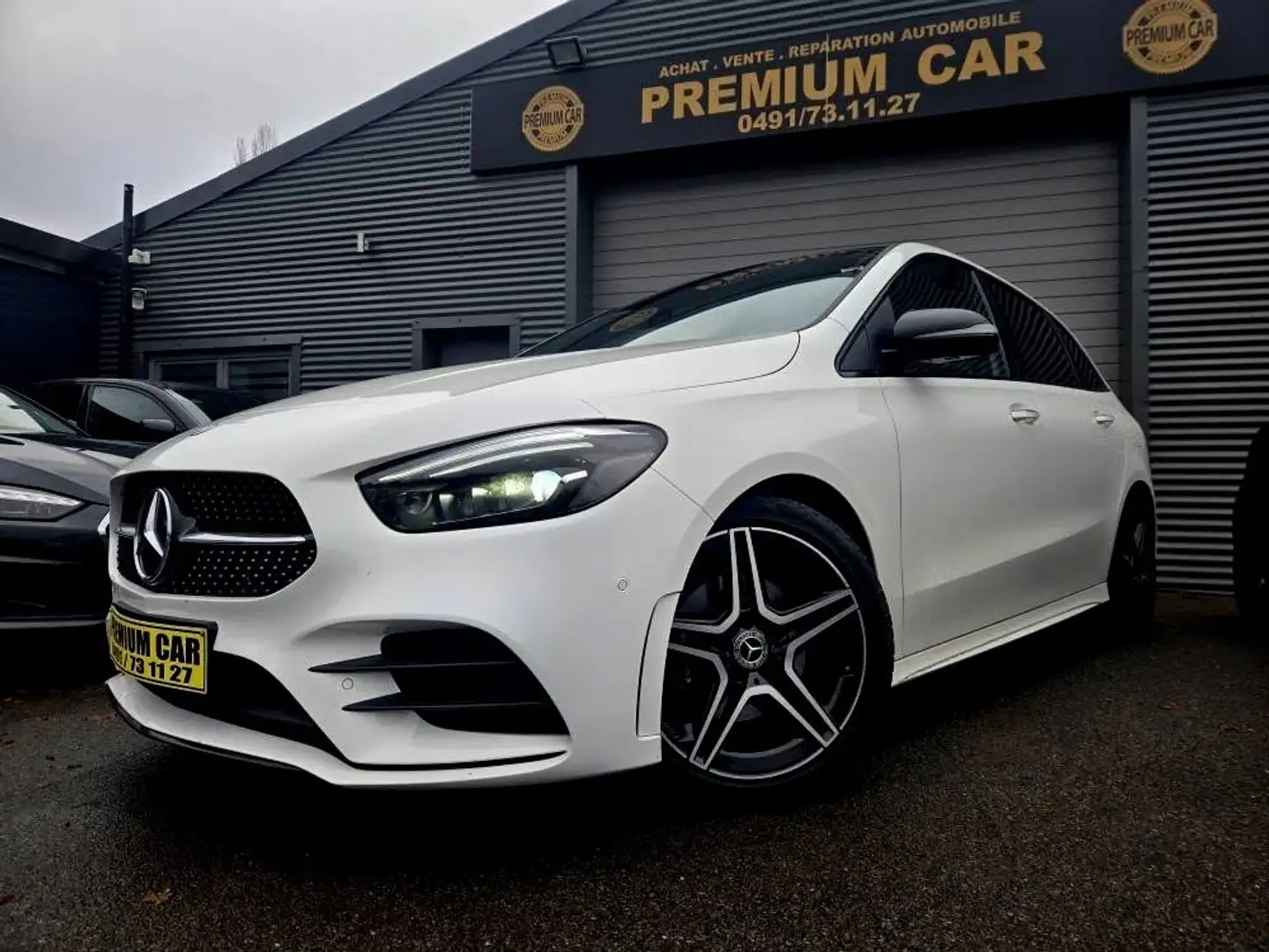 Mercedes-Benz B 180 🔺B 180*PACK AMG TOIT PANO*FULL OPTIONS🔺 White - 1