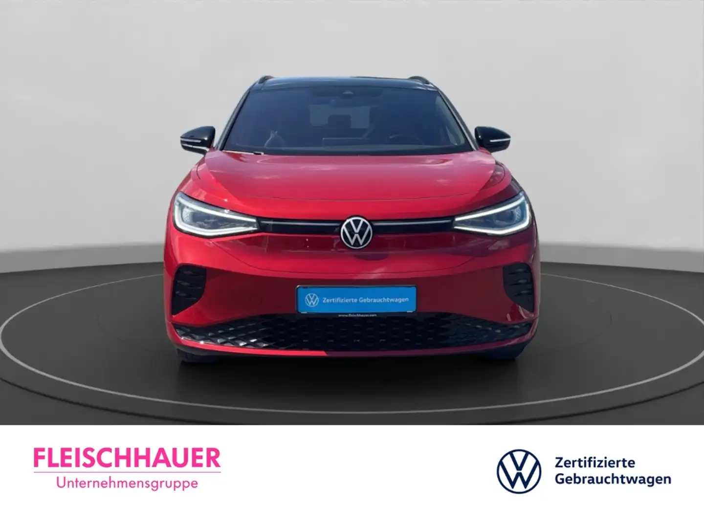 Volkswagen ID.4 GTX 4Motion AHK-klappbar RFK Pano Wärmepumpe DCC T Rot - 2