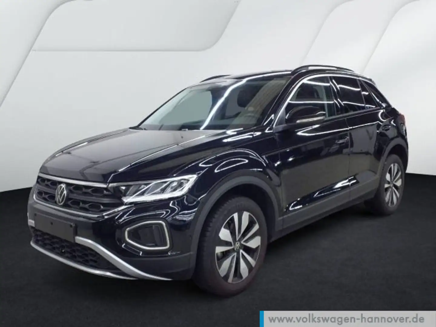 Volkswagen T-Roc 1.0 TSI Goal Navi LED DigCocpit PDC SHZ AC Schwarz - 2