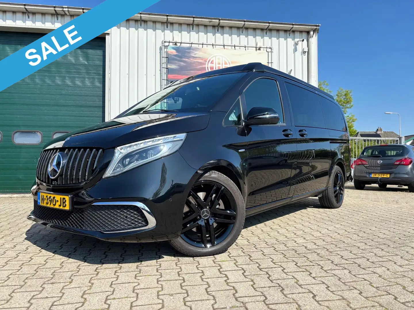 Mercedes-Benz V 250 250d Lang Avantgarde Edition Burmester xenon deale Zwart - 1