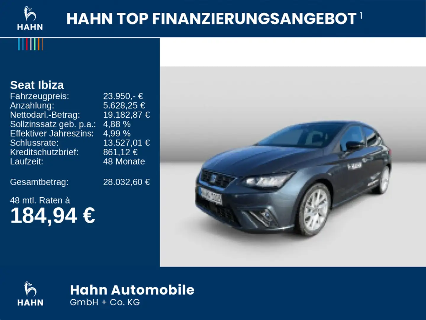 SEAT Ibiza FR 1.0 TSI 85 kW (116 PS) Aut / Sitzh. / N Grau - 2