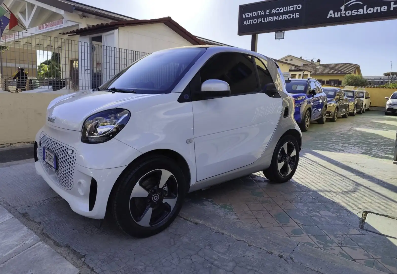 smart forTwo Fortwo eq Passion 4,6kW Blanc - 2