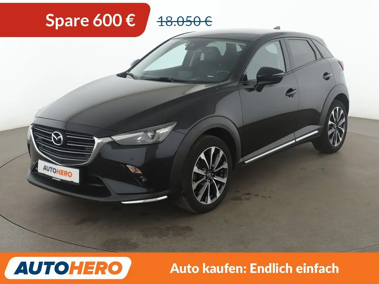 Mazda CX-3 1.8 Skyactiv-D Sports-Line *NAVI*LED*CAM*SHZ*TEMPO Schwarz - 1