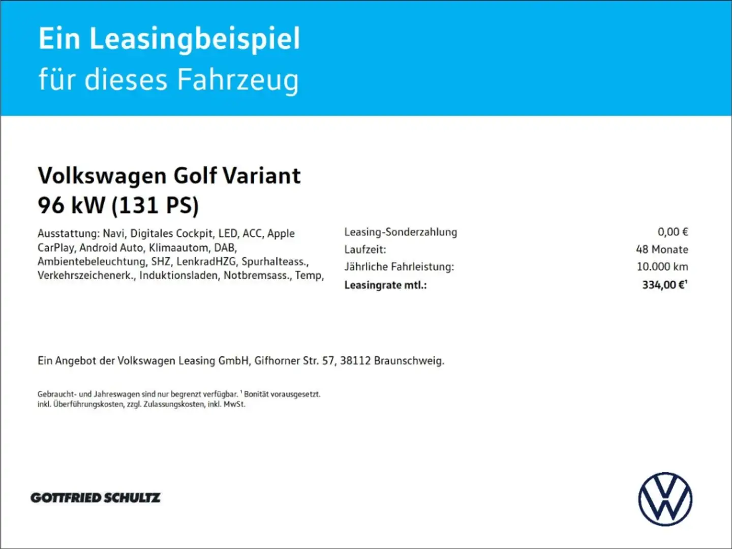 Volkswagen Golf Variant Life 1.5 eTSI DSG LED ACC Sitzheizung Grau - 2