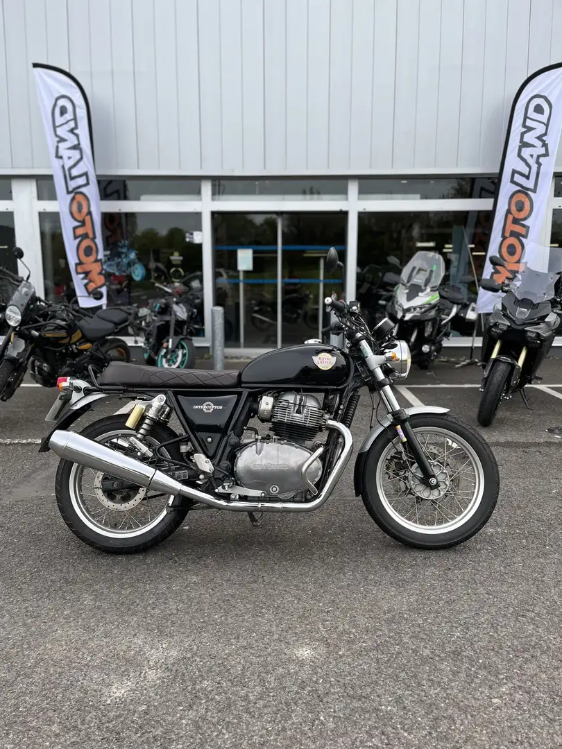 Royal Enfield Interceptor Negro - 2