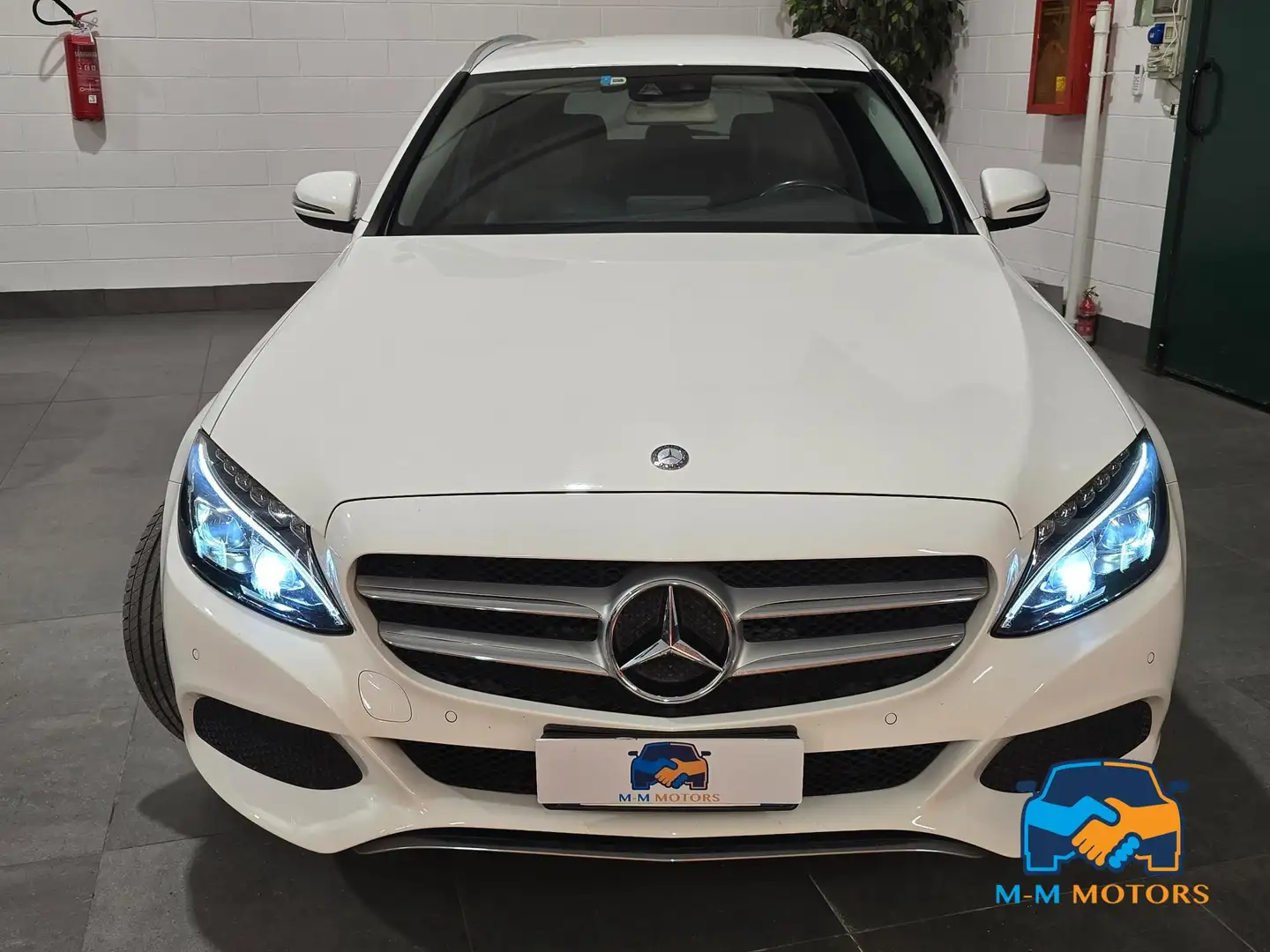 Mercedes-Benz C 200 C SW 200 d Sport Plus auto Bianco - 2