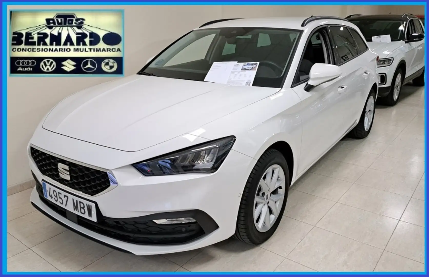 SEAT Leon ST 2.0TDI CR S&S Style 115 Blanco - 1