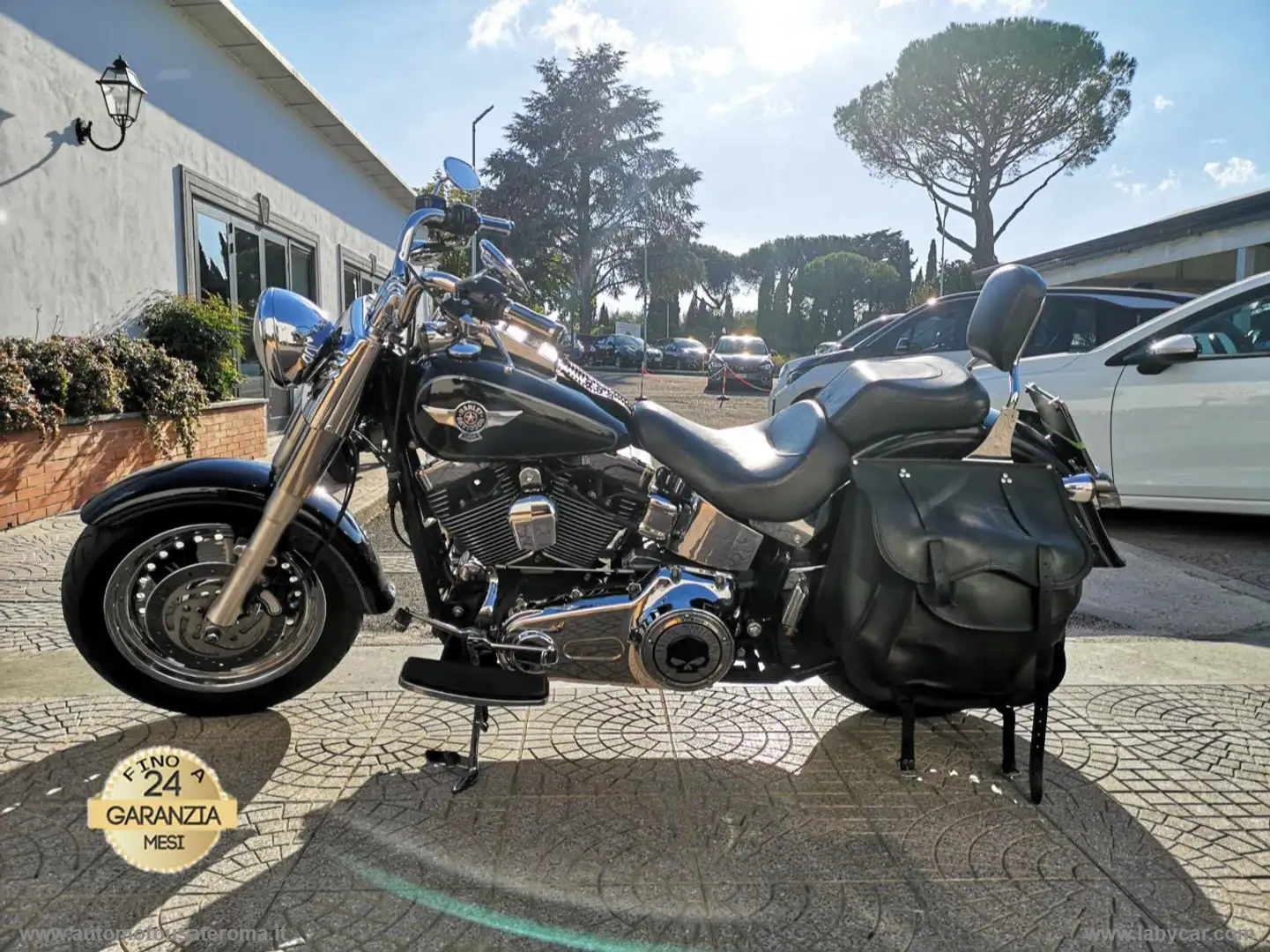 Harley-Davidson Fat Boy FLSTF softail Nero - 1