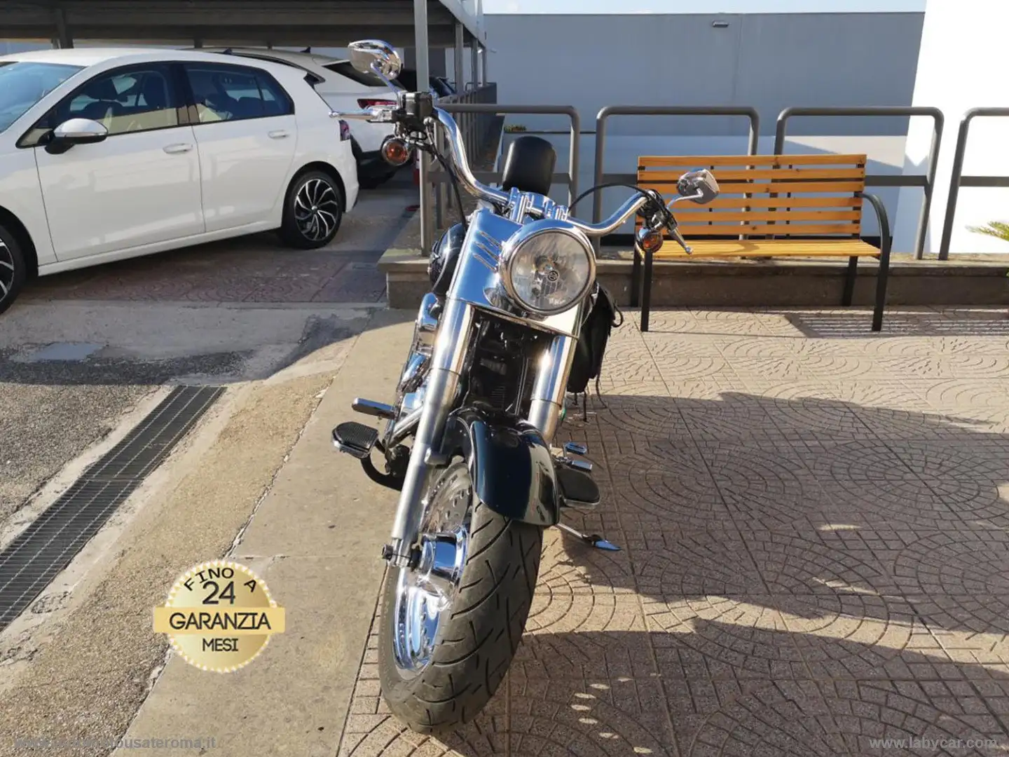 Harley-Davidson Fat Boy FLSTF softail Nero - 2