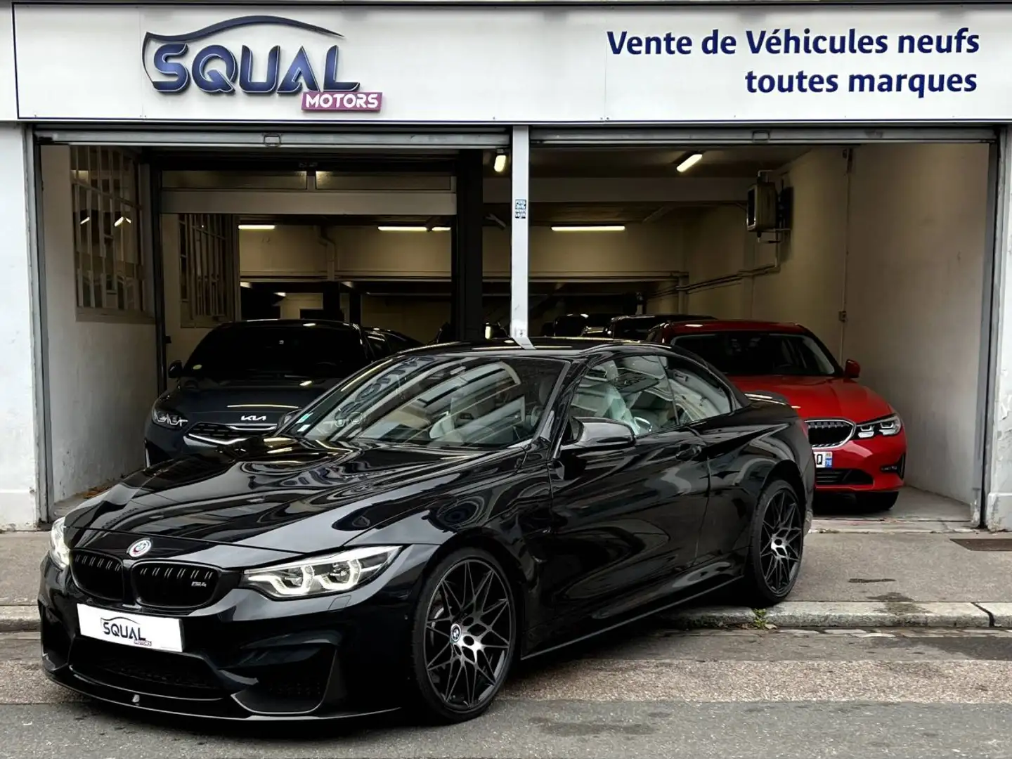 BMW M4 Cabriolet I (F83) 450ch Pack Competition DKG Noir - 1