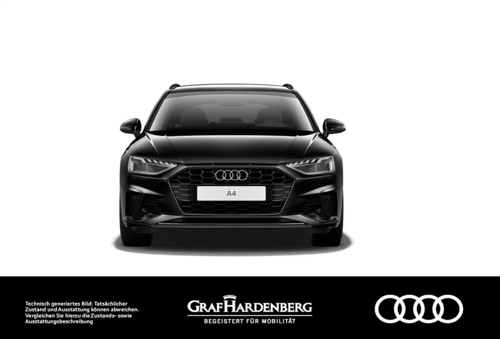 Audi A4 Avant 40 TDI S line Matrix Navi ACC Schwarz - 2