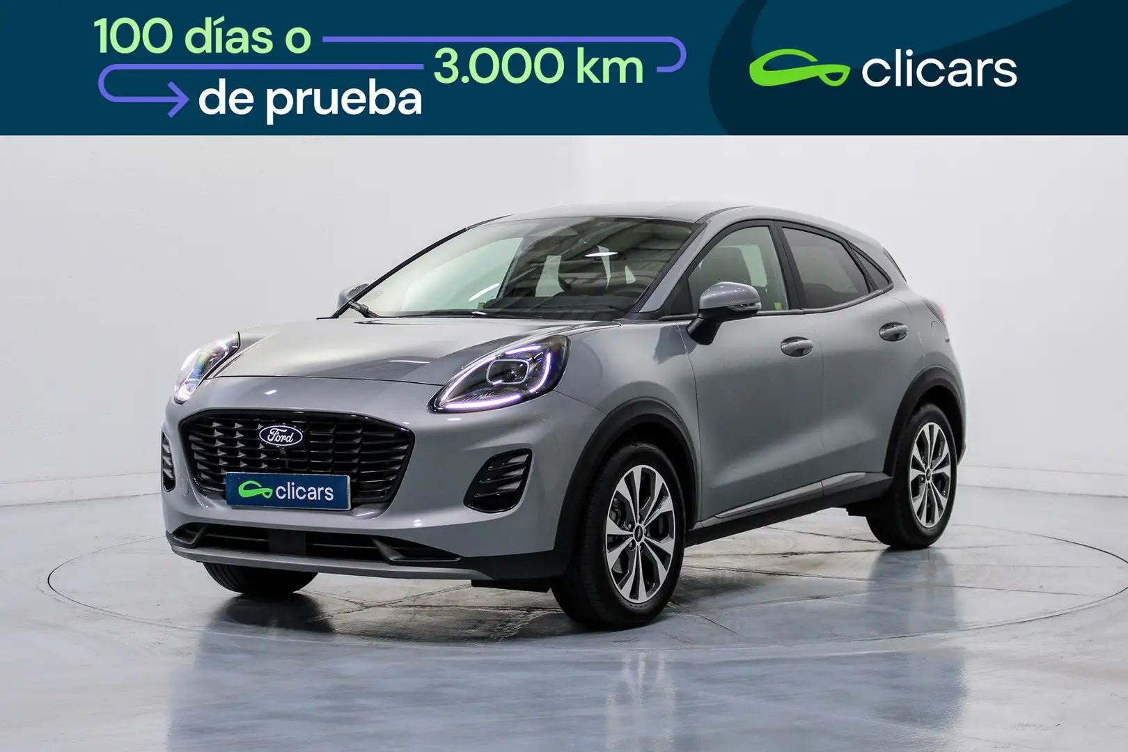 Ford Puma 1.0 EcoBoost MHEV Titanium Aut. 125 Plateado - 1