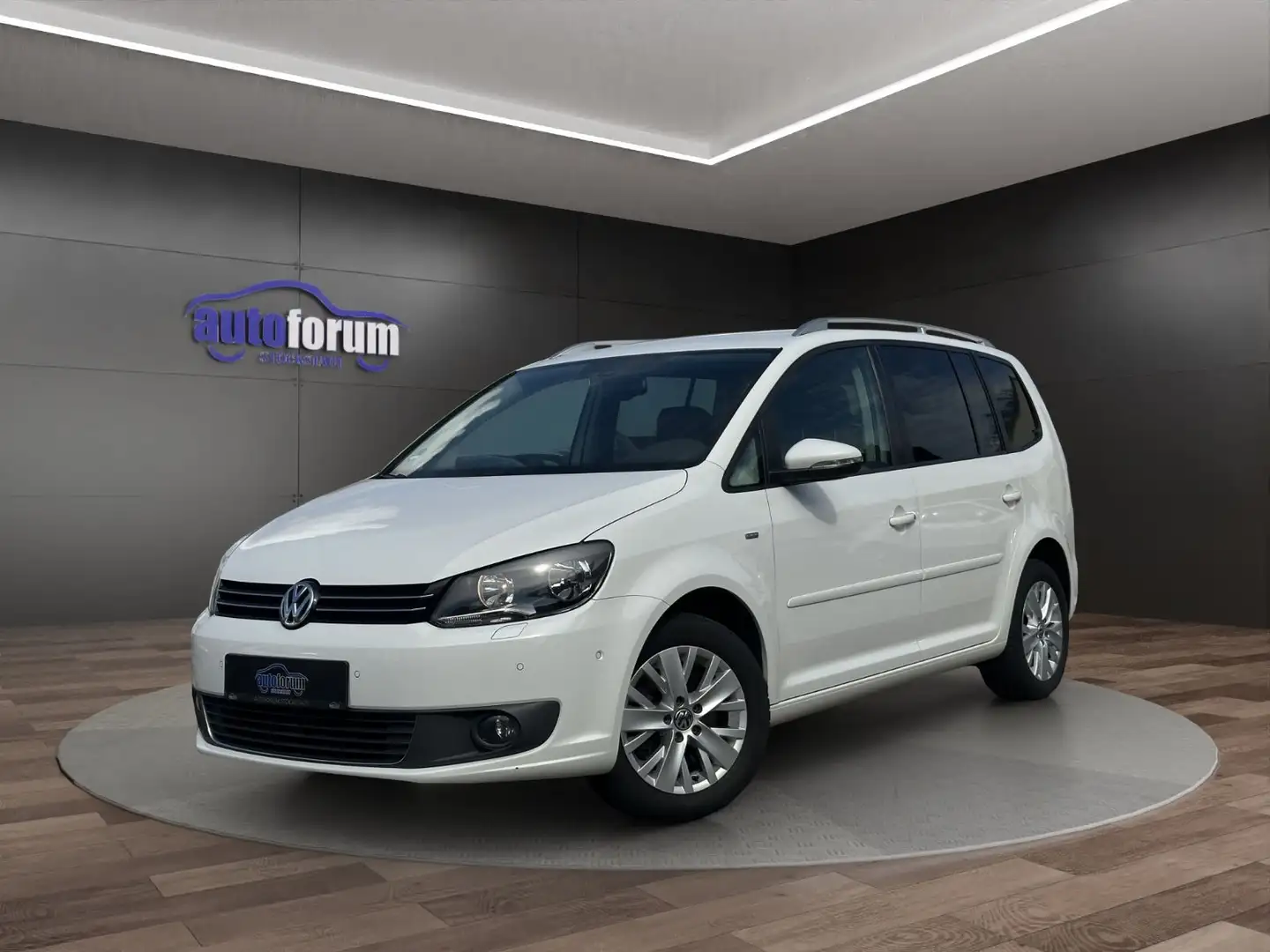 Volkswagen Touran Life AUTOMATIK SITZHEIZUNG EINPARKHILFE Weiß - 1